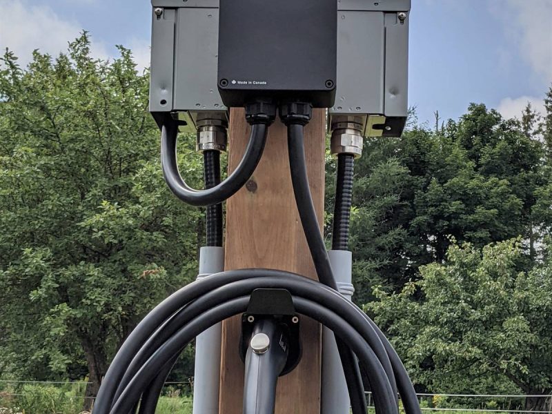 Power East Electric: ev charger post