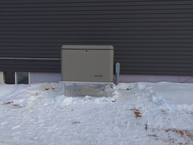 Power East Electric: generator winter