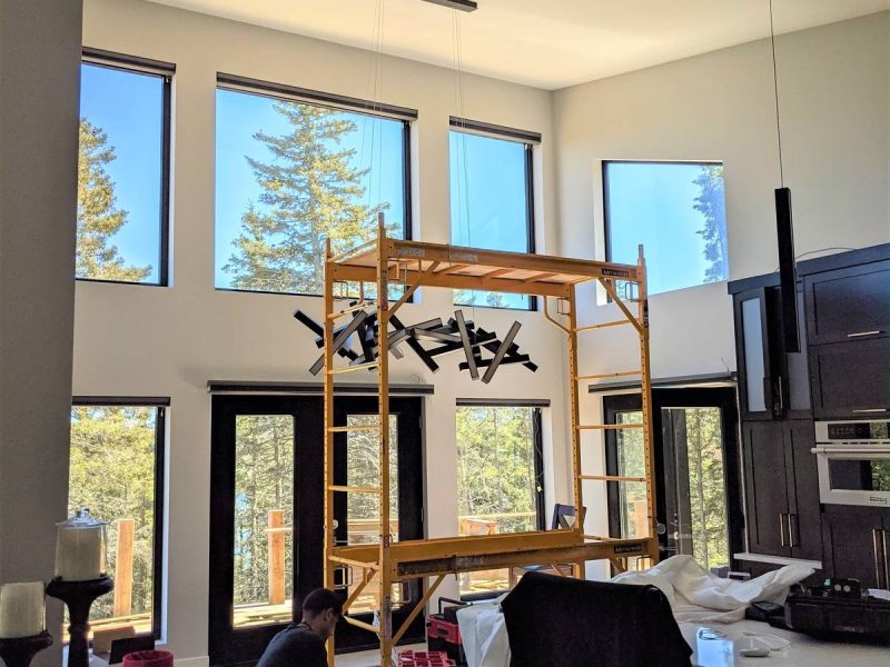 Power East Electric: great room chandelier