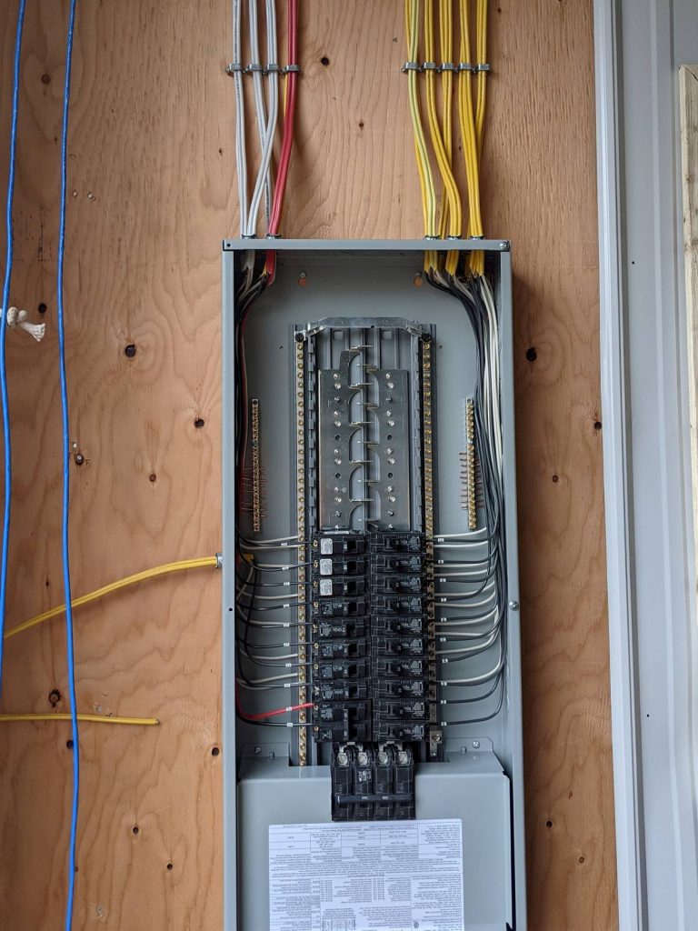 Power East Electric: new 200a panel