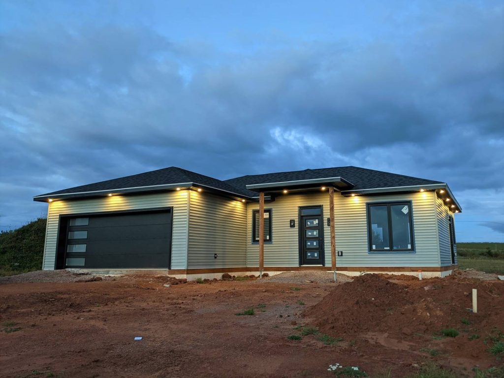 Power East Electric: new home soffit lighting