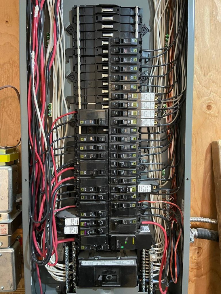 Power East Electric: panel wiring