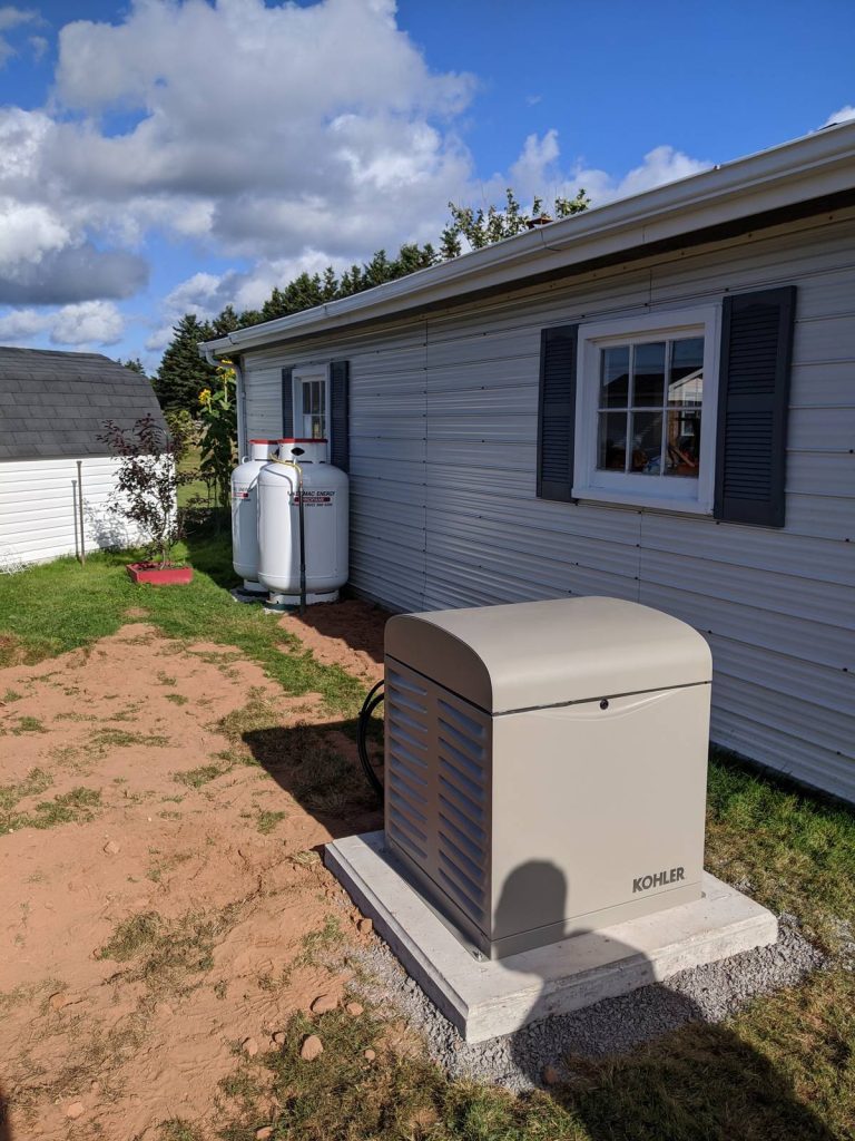 Power East Electric: standby generator home